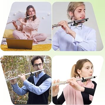 Wireless Flute Microphone for Instrument System: 2.4G Cordless Mic