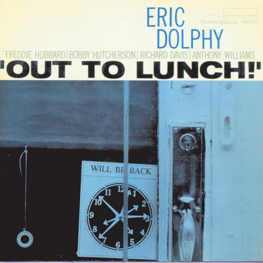 ERIC DOLPHY OUT TO 　us 両面　van gelder あり ERIC DOLPHY / OUT TO LUNCH BST-84163 BLUE NOTE NY 両面 VAN
