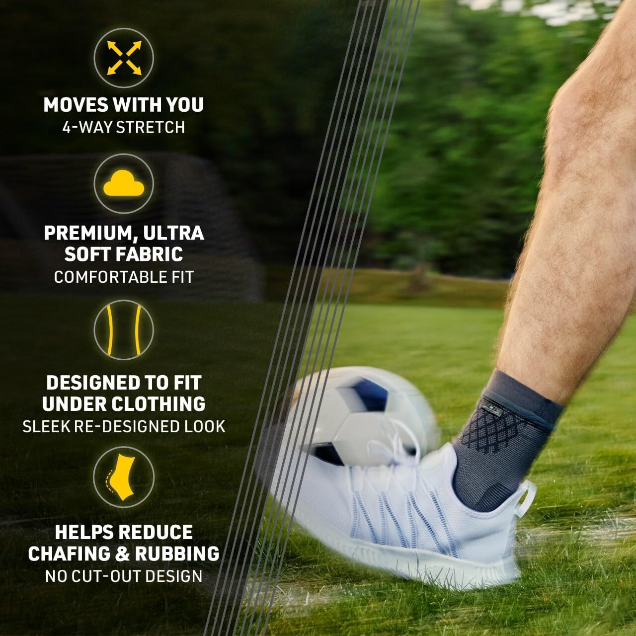 Futuro Premium Compression Ankle Sleeve, L/XL