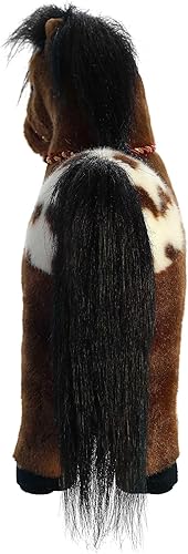 Miniatura 6 de Aurora Exquisito animal de peluche Breyer Showstoppers Appaloosa - Detalles realistas - Juego imaginativo - Marrón 13 pulgadas