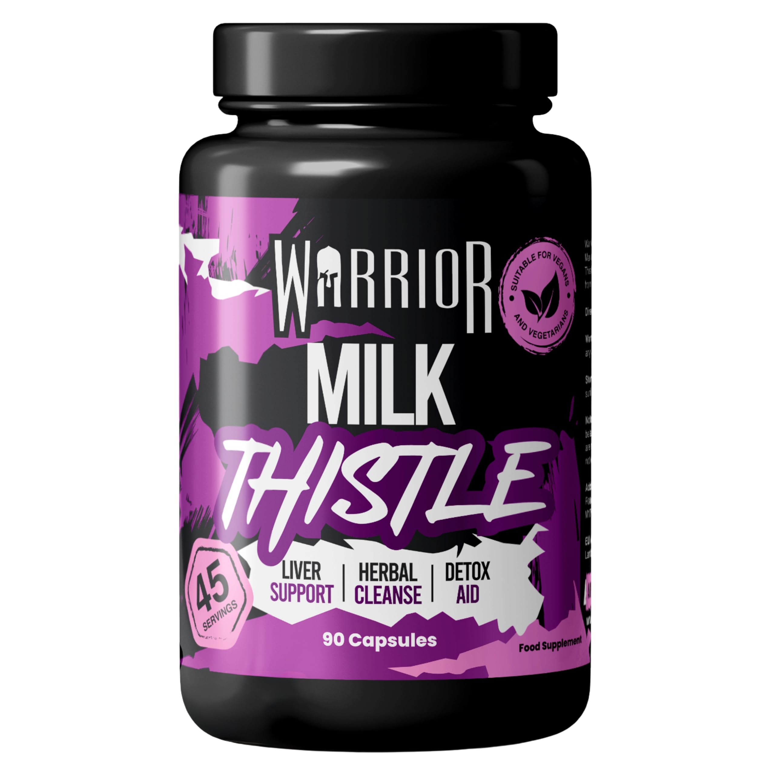 Warrior Supplements Warrior Milk Thistle - 90 Caps