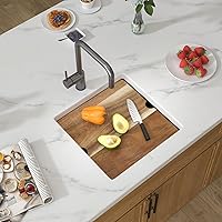 Vista 81 de 18 Granite Composite Bar Sink - Donsdey 18”×16” Undermount Granite Kitchen Sink Black Quartz Classic Composite Under Counter Single Bowl Bar Prep RV