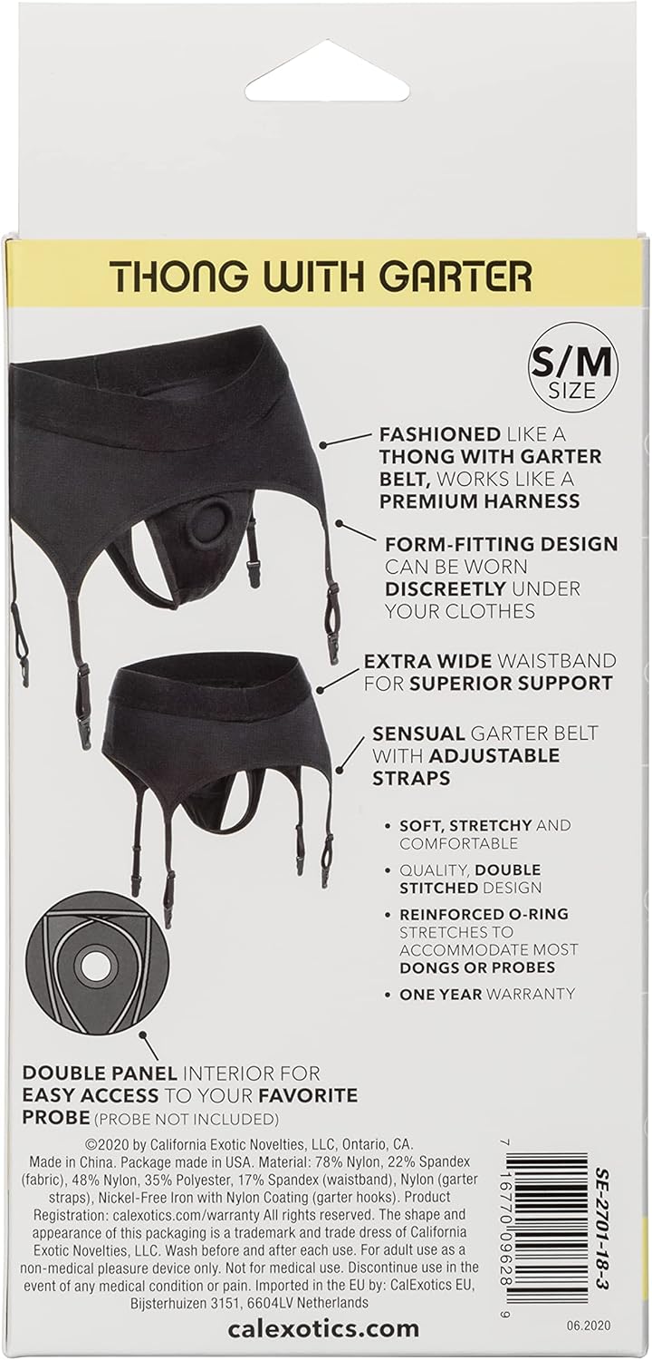 Boundless Thong with Garter – S/M