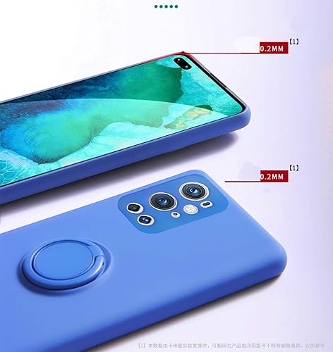 Miniatura 7 de Funda OnePlus 9 Pro, ultrafina con soporte de 360  funda de anillo giratorio protección a prueba de golpes compatible con Oneplus9 Pro (negro, 1+9