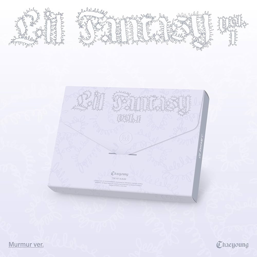 Twice Chaeyoung LIL FANTASY VOL.1 サイン CD CHAEYOUNG LIL FANTASY VOL.1 1st Album SPARKLE Ver/CD+Book+2