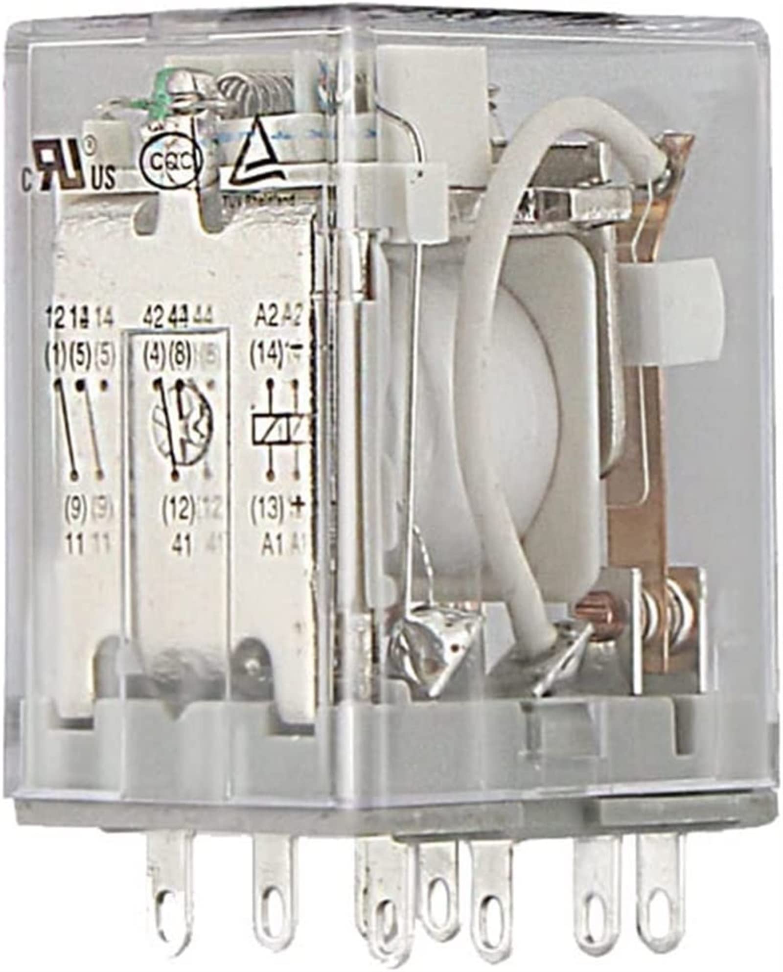 Relé miniatura de 8 pines CR-MX110AC2L para cuadros eléctricos AC110V