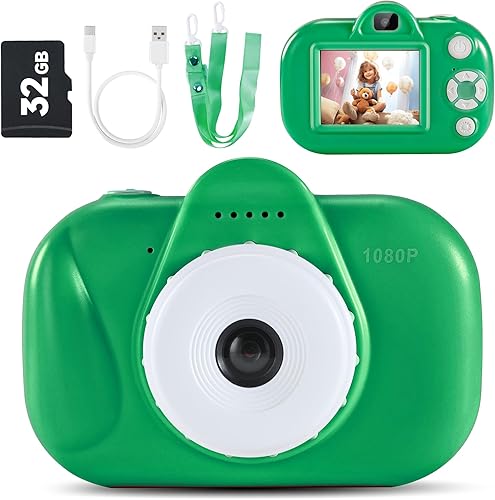 Miniatura 14 de Cámara digital para niños pequeños de YEEHAO, juguetes para niños de 3 a 9 años, cámara de video para niños pequeños de 1080P, regalos de Navidad