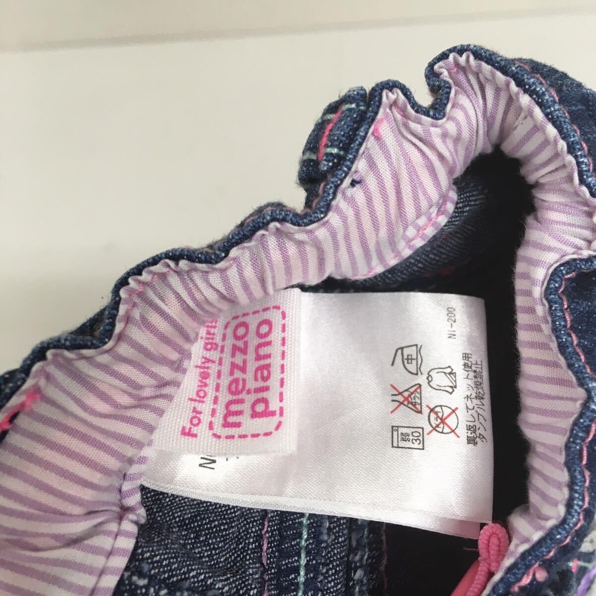 Amazon.co.jp: mezzo piano jeans, jeans, girls, kids, 120
