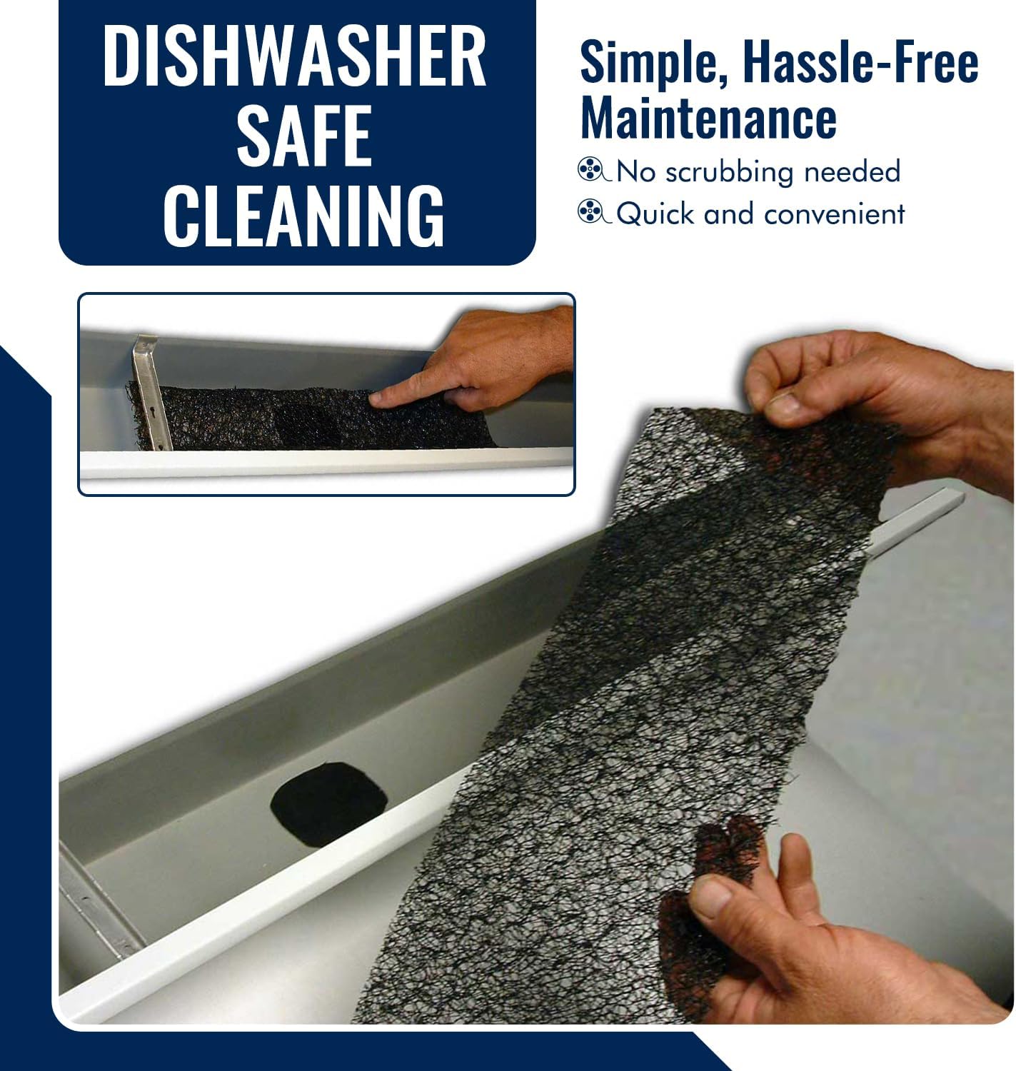 Utilimat Laundry Tub & Sink Drain Protector- A Dishwasher Safe Mat That’s Easy to Clean & Cut to Fit- Works as A Gutter Guard to Block Debris- Drain Cover for Daily Convenience- Pack of 1