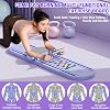 Pilates Board, Foldable Pilates Reformer Board, 6-in-1 Pilates Reformer Set with Automatic Rebound Ab Roller, Abdominal Exercise Machine for Home Workouts