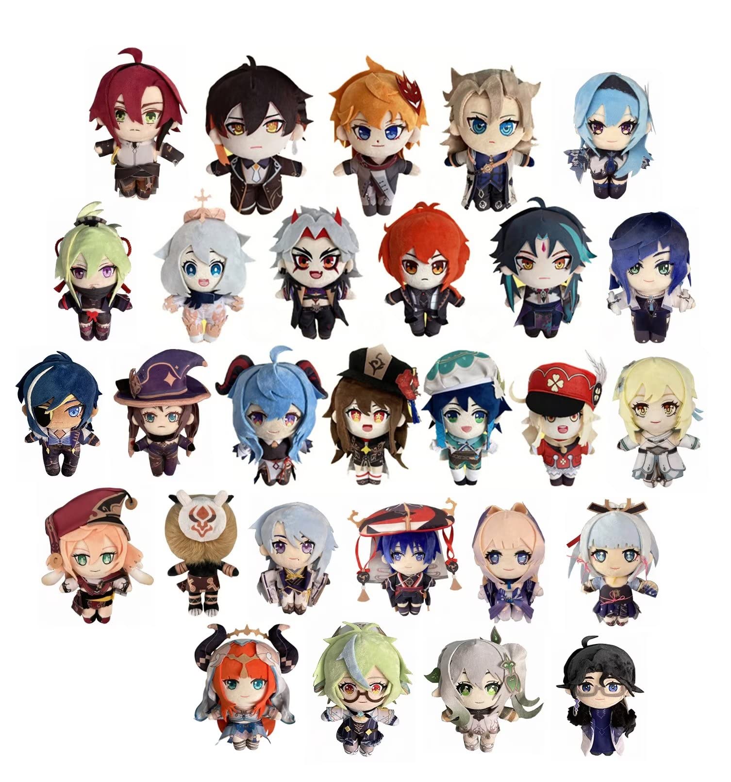 T⑦1 原神 鐘離 きせかえ 人形 ぬいぐるみ プレゼント おもちゃ Amazon.co.jp: 原神 鍾離 20cmぬいぐるみ 着せ替え スケルトン