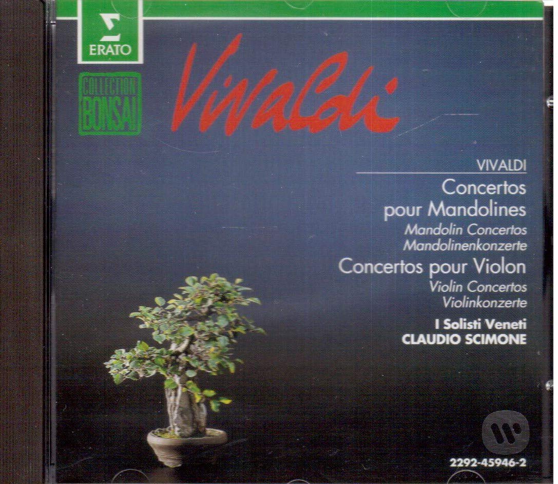 Mandolin Concerti [Audio CD] Vivaldi; Scimone and I Solisti Veneti