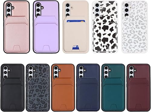 Miniatura 19 de Havaya Funda tipo cartera para Samsung Galaxy A54 0.18 oz para Samsung Galaxy A54 5G, funda con tarjetero y ranuras para tarjetas de crédito