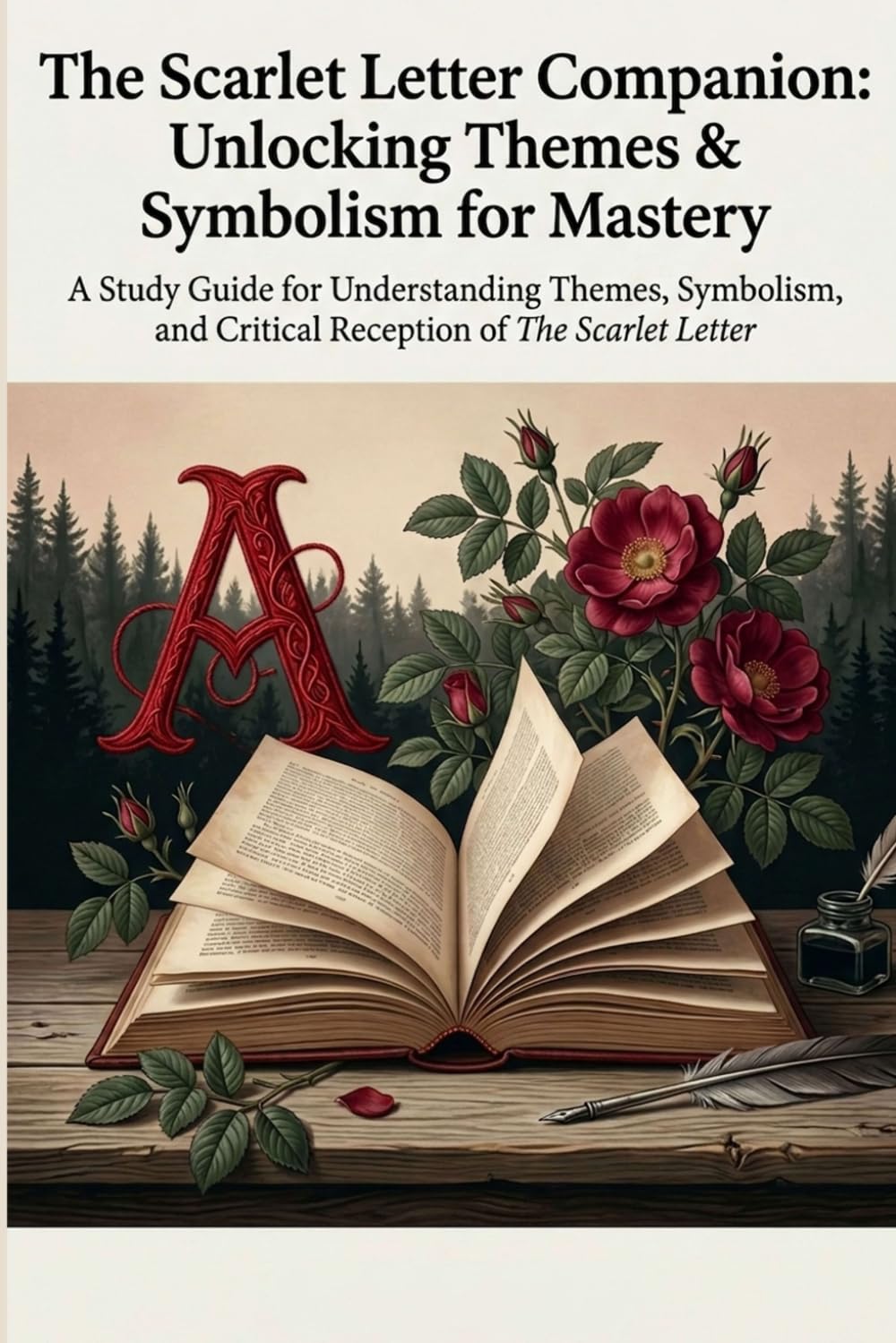 The Scarlet Letter Companion: Unlocking Themes & Symbolism for Mastery: In-Depth Analysis, Historical Context, and Critical Discussions for Students & Educators (Study Guides)