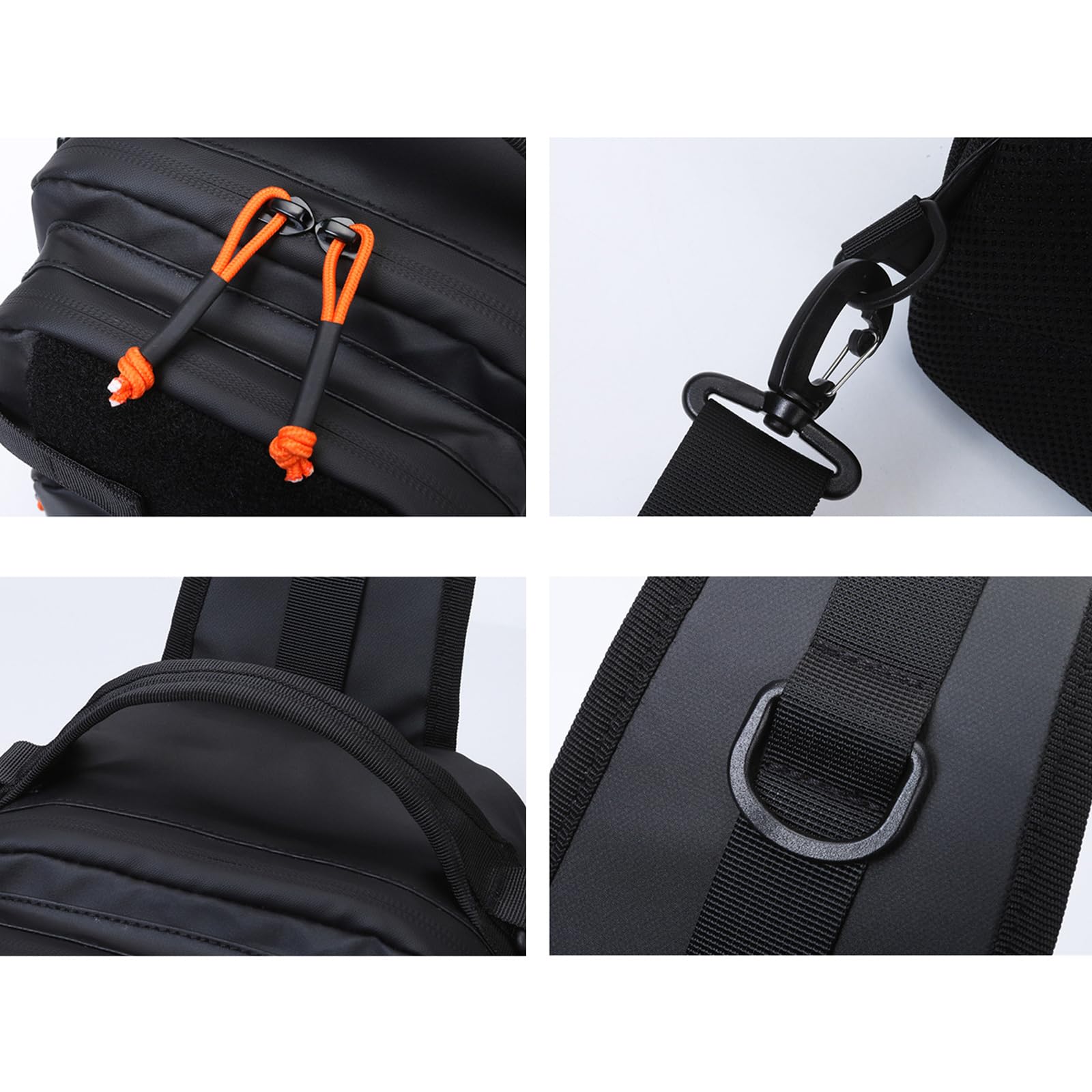Sac à dos à outils au design intelligent, organiseur en toile solide avec coutures renforcées et sangle isolante, porte-outils pour la construction