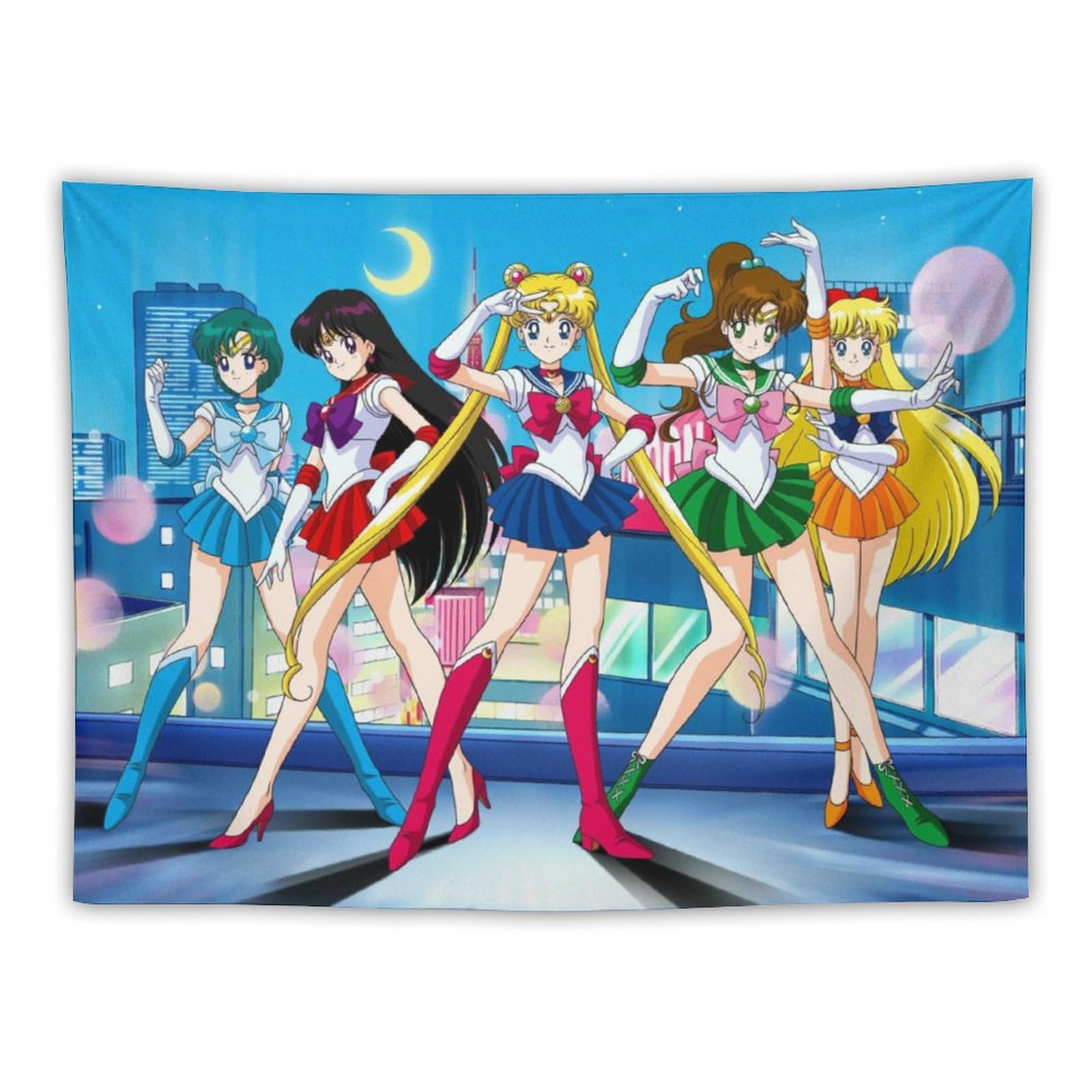 Amazon.co.jp: 美少女戦士セーラームーン タペストリー おしゃれ飾り