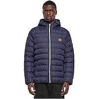 Giacca Invernale da Uomo con Cappuccio, Calda e Trapuntata