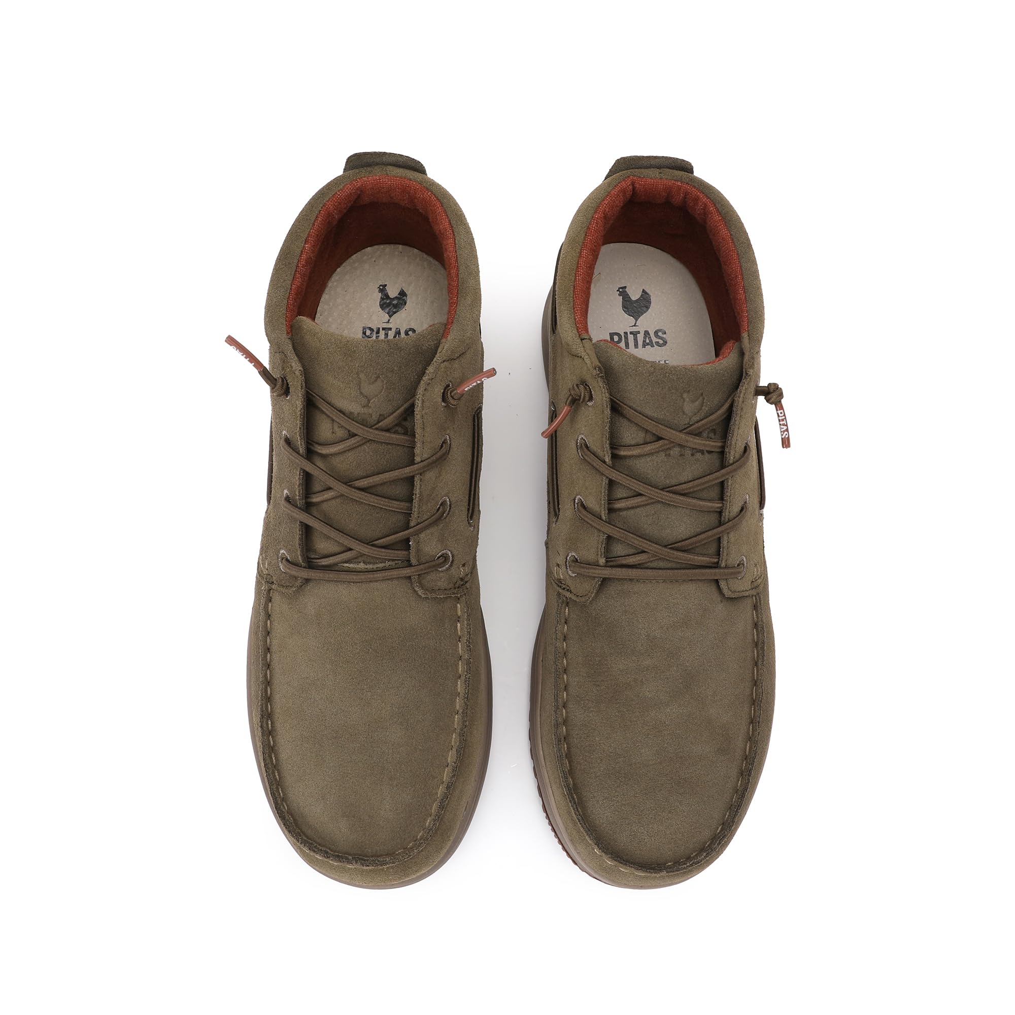 PITAS | TIMOR SUEDE | Botas Hombre Casual | Botín Serraje | Bota Urbana de Caña Baja | Mocasines | Náuticos de Invierno | Zapatillas Casual | Zapatos sin Cordones | Calzado Walkinpitas