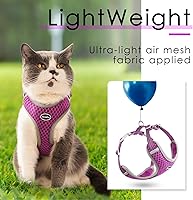 Vista 2 de ThinkPet Arnés de ventilación reflectante transpirable suave sin tirones para cachorros, chaleco de ventilación para cachorros pequeños y medianos