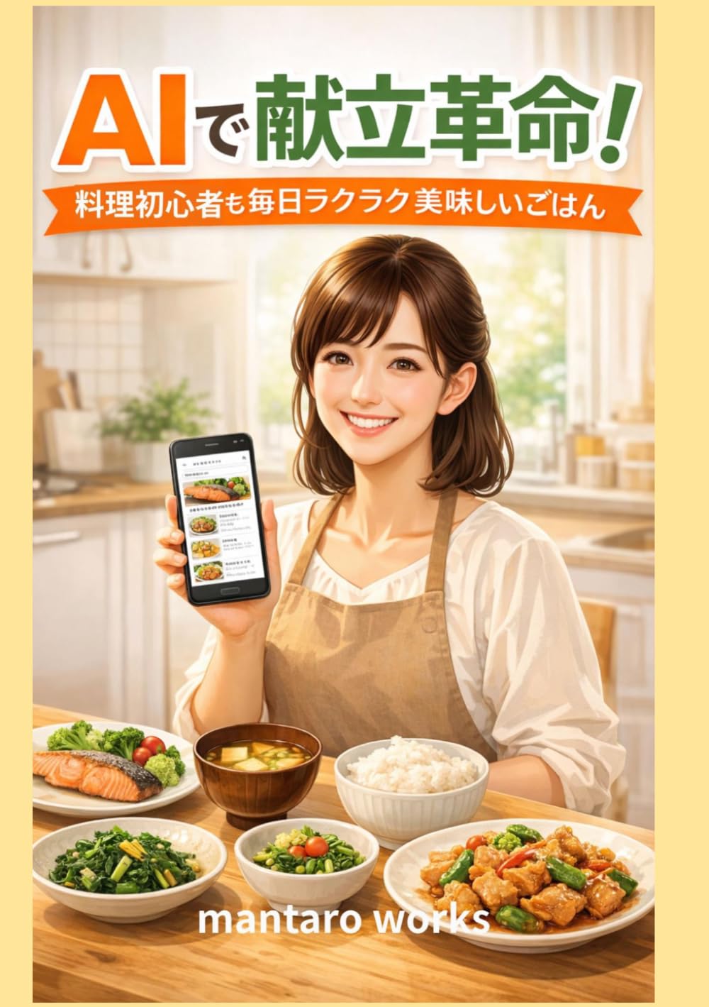 AIで献立革命！料理初心者も毎日ラクラク美味しいごはん: 「もう献立に悩まない。AIで時短・節約・栄養バランスを叶える新しい食生活」