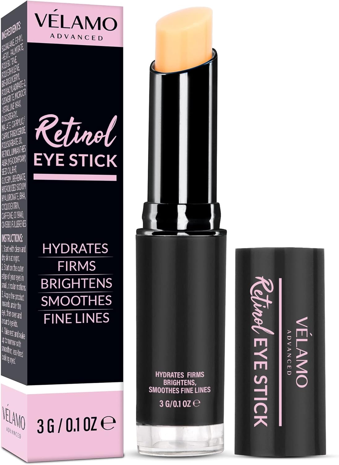 Retinol Eye Stick, Retinol Eye Cream for Dark Circles and Puffiness