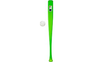 Franklin Sports 30" MLB Plastic Baseball Bat and Ball Set with Colors