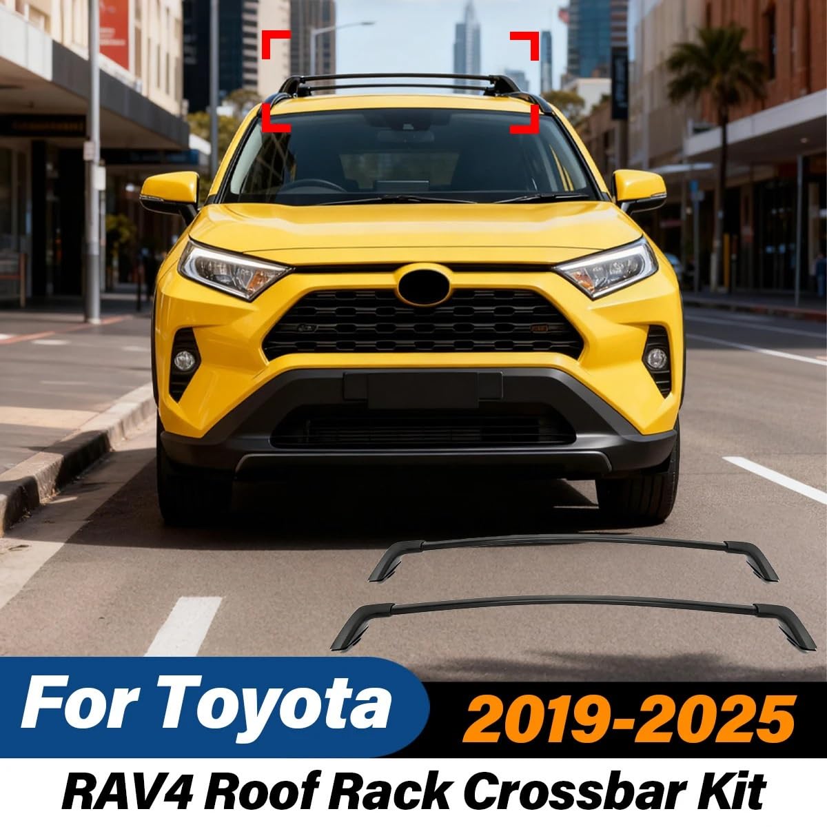 Belka dachowa Do Toyota RAV4 2019-2025 Bagażnik dachowy