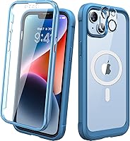 Vista 143 de Diaclara Funda diseñada para iPhone 14 Pro Max de 6.7 pulgadas, funda de teléfono resistente de cuerpo completo con protector de pantalla