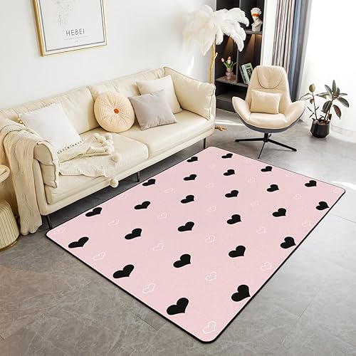 Miniatura 28 de Erosebridal Alfombra gamepad de 3 x 5 pies, diseño musical, color negro y gris con auriculares para niños Multicolor 44,Multi 04,Multi 08,Multi