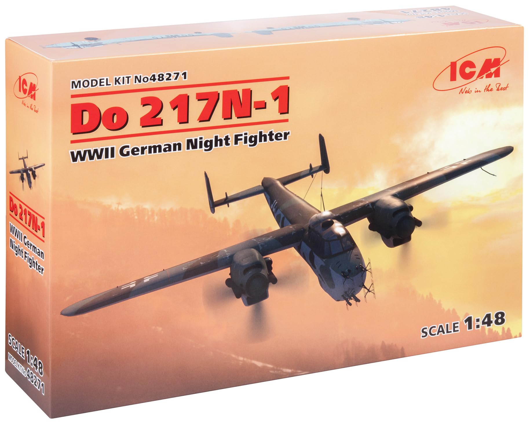 ICM 1:48 - Do 217N-1, WWII German Night Fighter