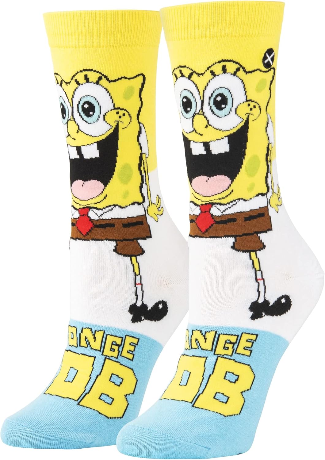 Odd Sox, Smilepants Nickelodeon SpongeBob Cartoon, Fun Cute Socks for Women, 5-10 - Image 2