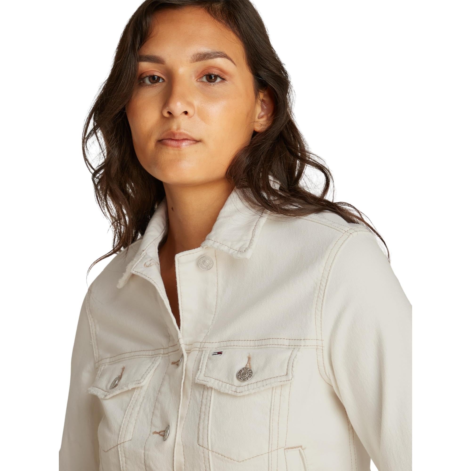 Tommy Jeans Cazadora vaquera Mujer Classic Trucker Regular Fit