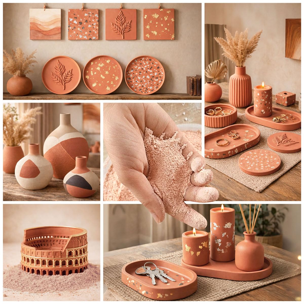 Gips Alfa Premium AQUA RESIN® (Terracotta, 3 kg)