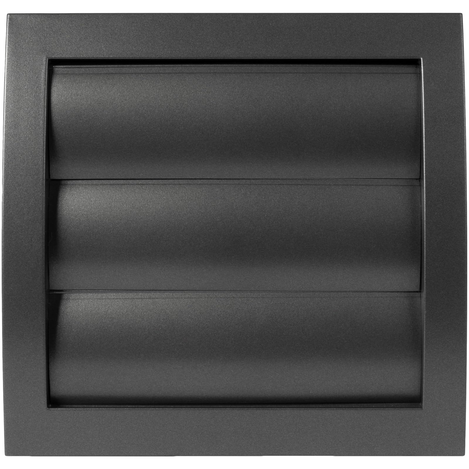 Vent Systems diameter 100 mm / 4" Inch, Anthracite Air Vent Plastic Cover, Louvered Outdoor Opening Flap Vent Built - Image 2