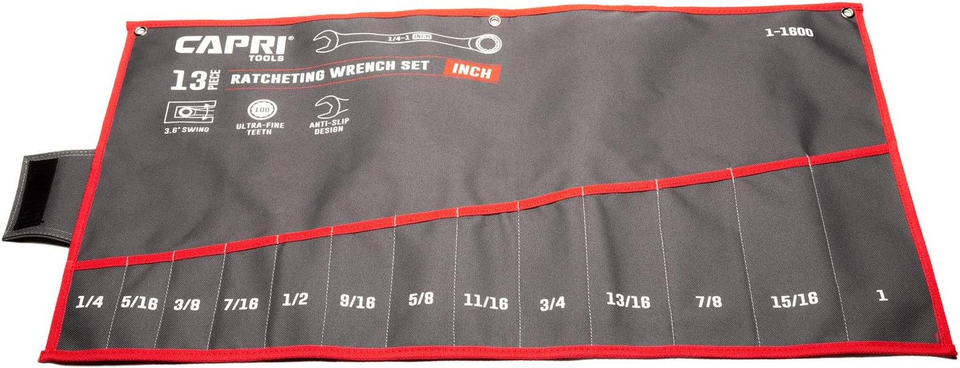 Wrench Roll Up Pouch Standard Pockets