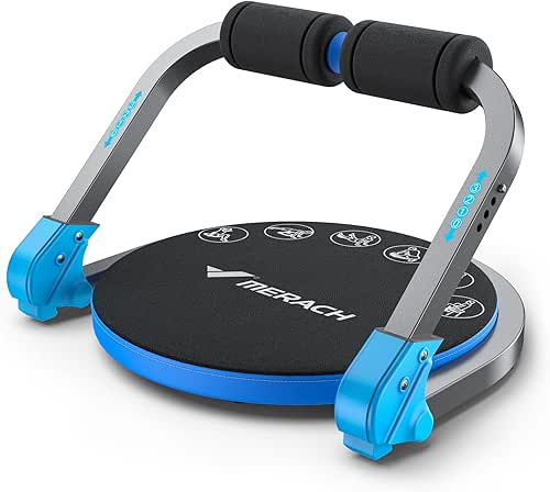 MERACH Ab Machine, Sit Up Exercise Equipment with 3 Adjustable