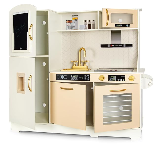 Foto 4 de 6 de Leomark Cocina de Madera, Luces y Sonidos Realistas