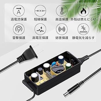 Amazon.co.jp: DELL対応 Vostro 2520 電源アダプター 19.5V 4.62