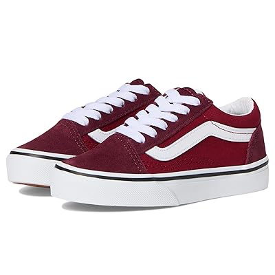 Vans Kids Old Skool (Little Kid) Kids Shoes 2 tone Bordeaux