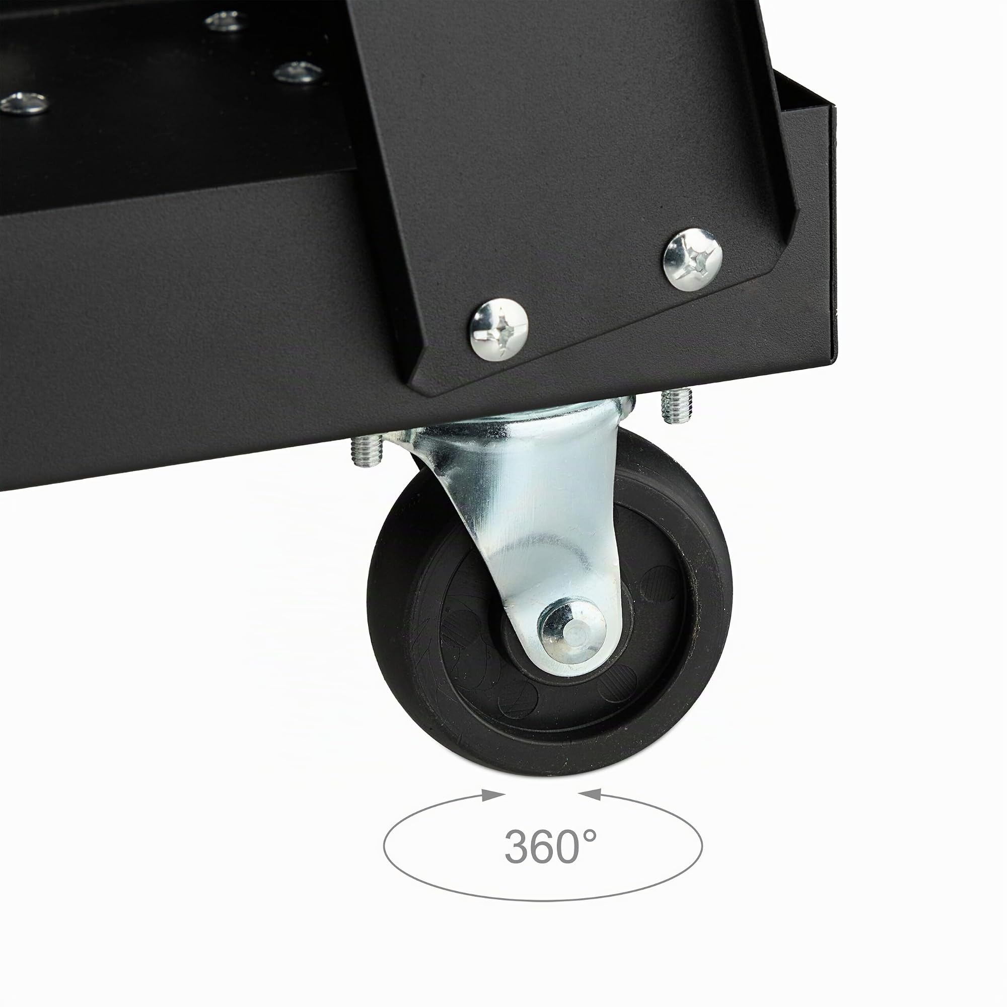 Relaxdays Carro de Soldadura, Soporte Bombona y Máquina de Soldar con 3 Estantes, hasta 90 kg, 88 x 40 x 71 cm, Negro