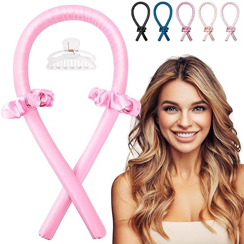 Dr. Pure Heatless Hair Curler - Heatless Curling Rod Headband for Long Hair, Hair Curlers to Sleep in Overnight for Women Heatless Curls