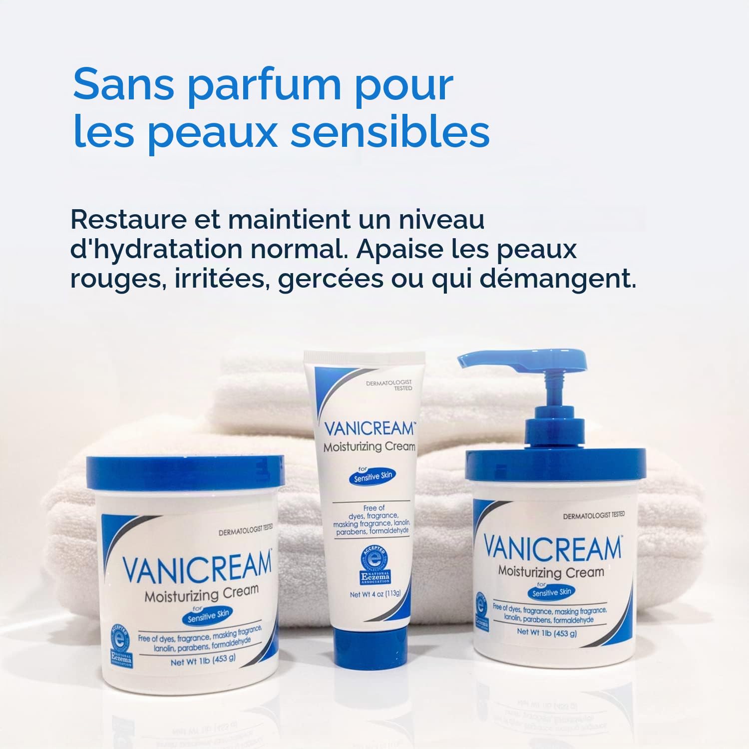 Vanicream moisturizing skin cream jar with regular cap - 1 lb