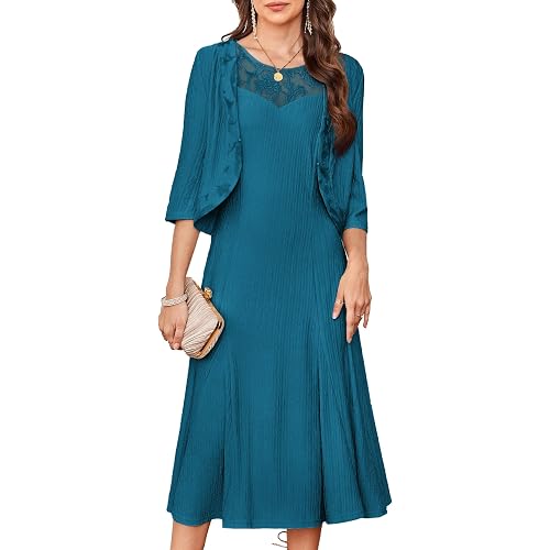 GRACE KARIN Mother of The Bride Dresses Wedding Guest Dresses with Jacket