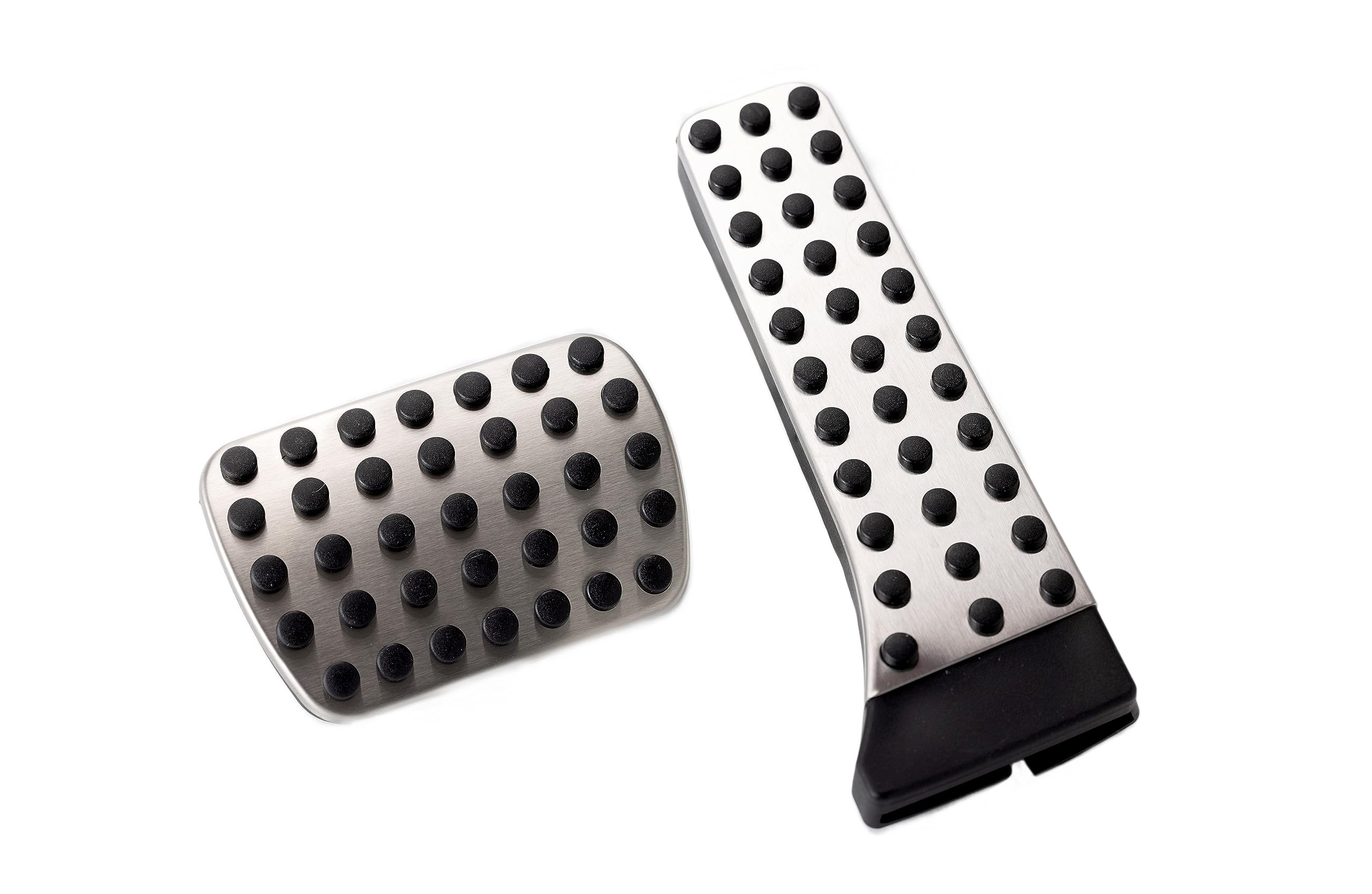 Copri Pedali Auto Per Mercedes Benz - Antiscivolo, Acciaio E Gomma, Senza Foratura, 2016-2022