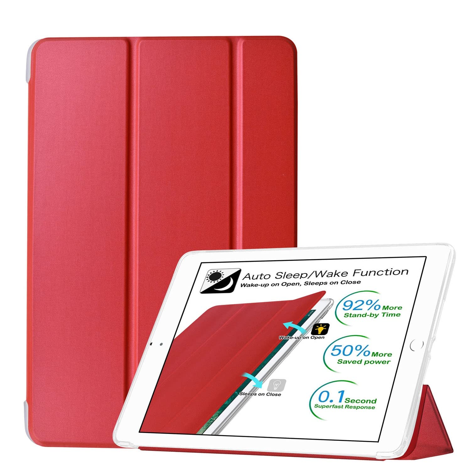 Durasafe Trifold ultra slim Smart Cover custodia con