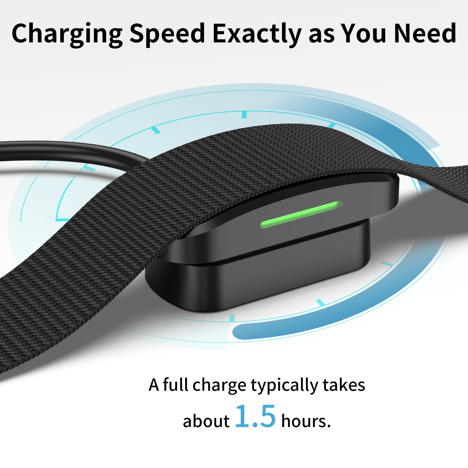 Lot de 2 stations de charge compatibles avec le chargeur Hume Band 2.0 avec