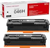 OA機器 Canon CRG-046HCYN Amazon.com: Canon Genuine 046 Cyan Toner Cartridge