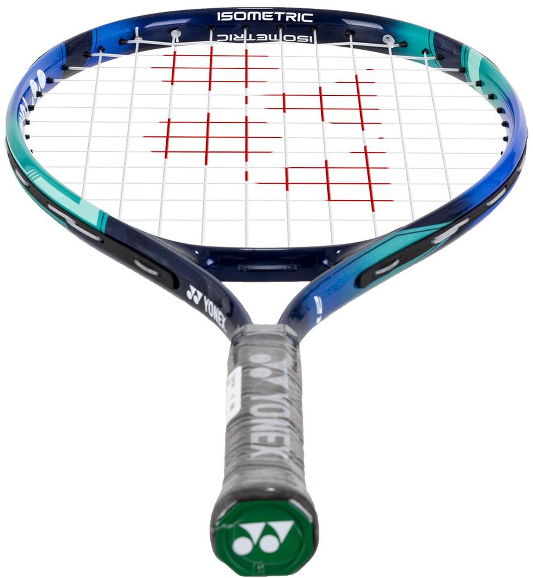 Yonex EZone Sky Blue 21 Inch Junior Tennis Racquet Bundled with a Sky Blue Team 3-Racquet Tennis Bag and a Can of 3 Tennis Balls