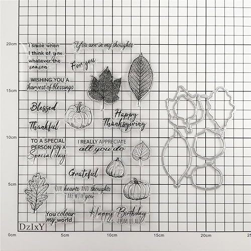 Miniatura 3 de DzIxY Juego de sellos transparentes y troqueles de corte de metal para hacer tarjetas, álbumes de recortes, suministros de papel, sellos, bolsillos