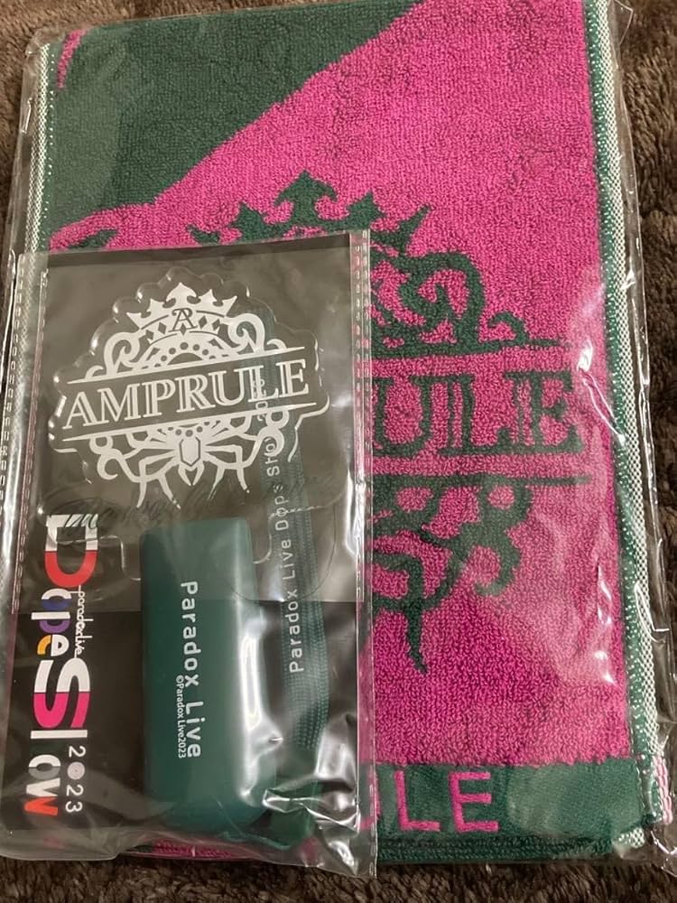 パラライParadoxLiveDopeShow2023ペンライト、タオル Amazon.co.jp: Paradox Live Dope Show 2023 AMPRULE プレート